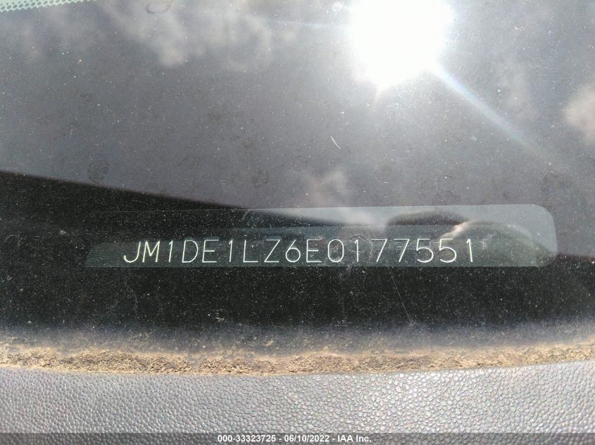 2014 MAZDA MAZDA2 TOURING JM1DE1LZ6E0177551