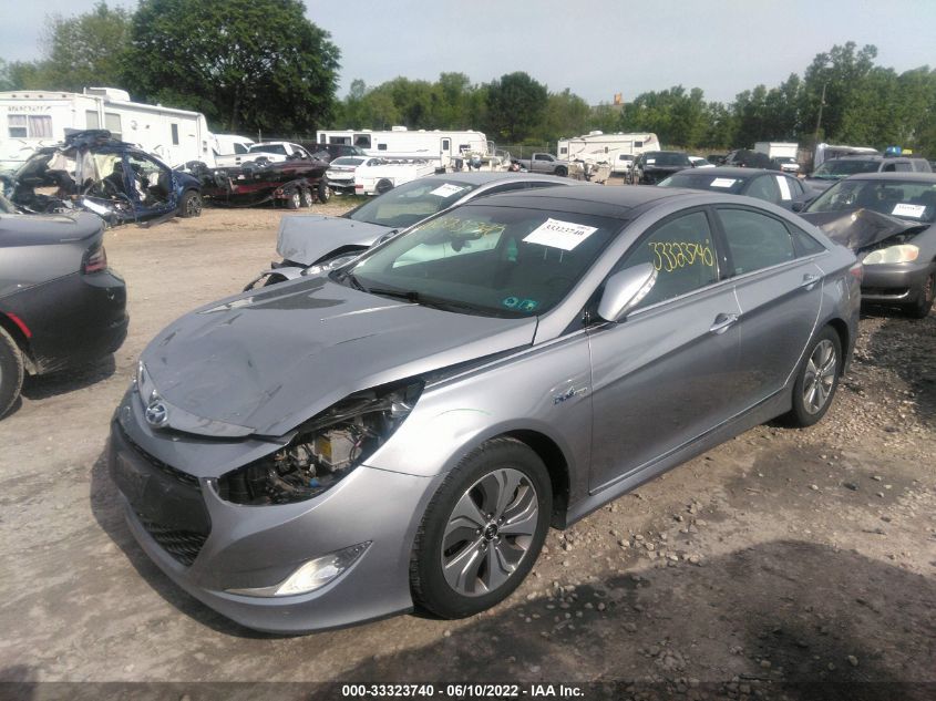 2015 HYUNDAI SONATA HYBRID LIMITED KMHEC4A4XFA122028