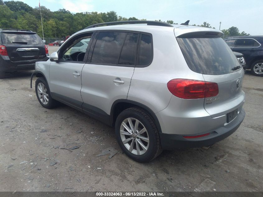 2018 VOLKSWAGEN TIGUAN LIMITED WVGAV7AXXJK001412