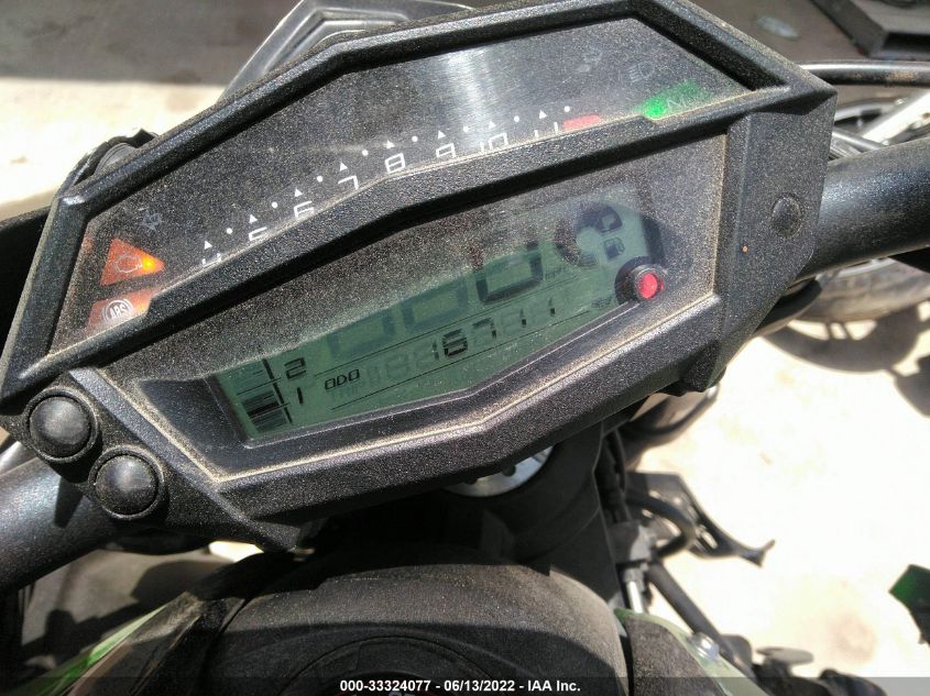 2015 KAWASAKI ZR1000 G JKAZRCG18FA006512