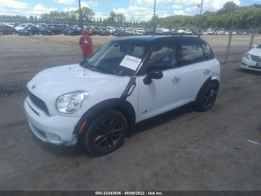 2013 MINI COOPER COUNTRYMAN S ALL4 WMWZC5C56DWP31583