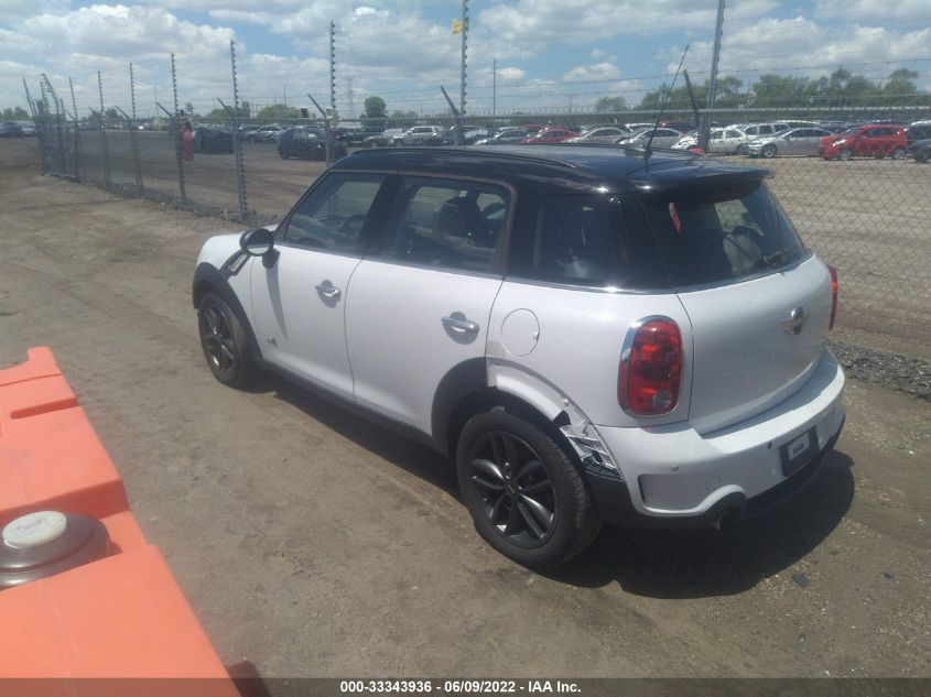 2013 MINI COOPER COUNTRYMAN S ALL4 WMWZC5C56DWP31583