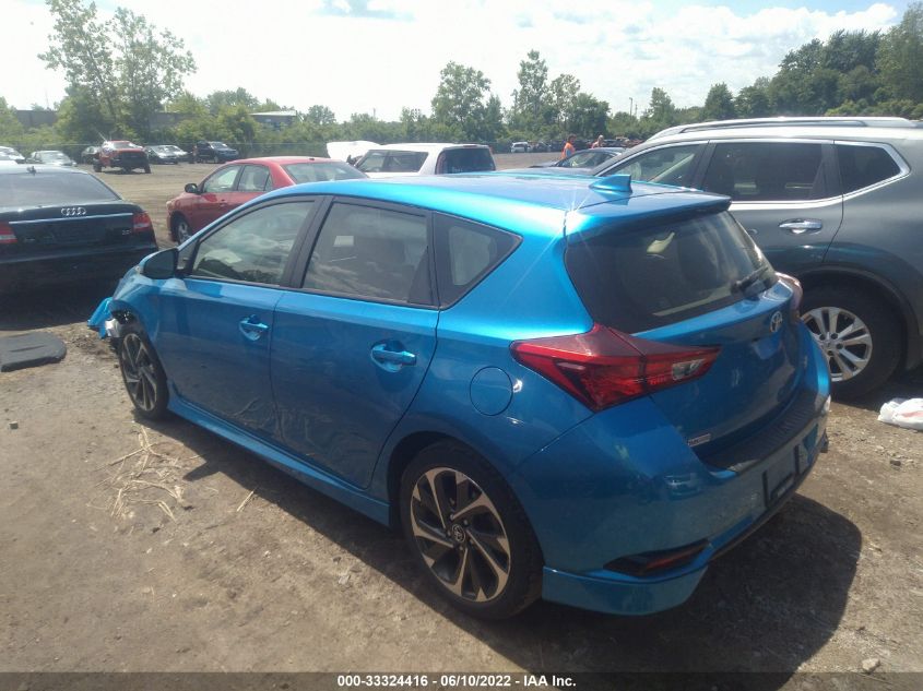 2017 TOYOTA COROLLA IM JTNKARJE4HJ542031