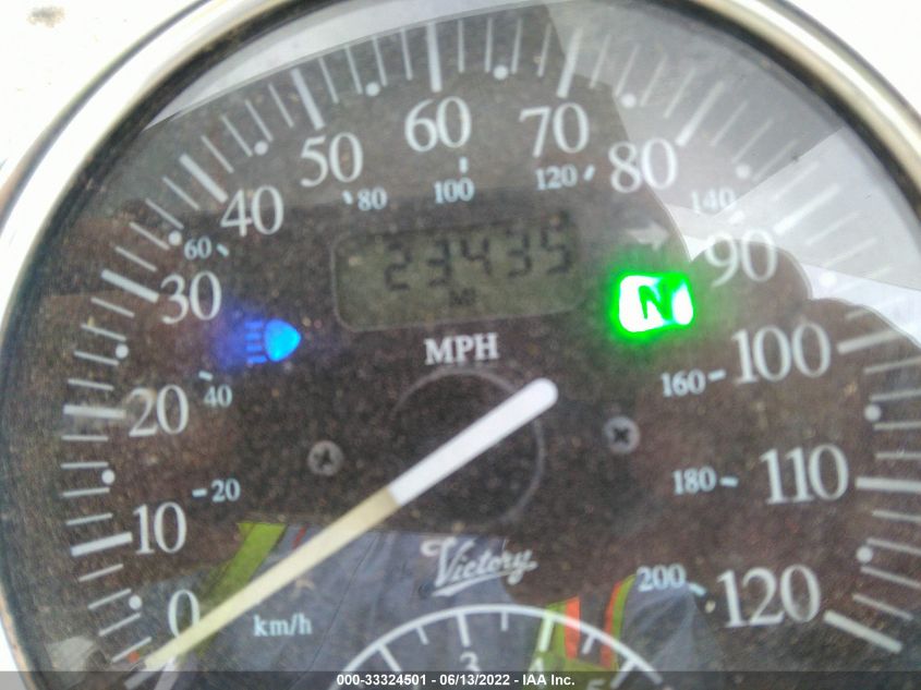 2003 VICTORY MOTORCYCLES CLASSIC CRUISER 5VPCB16D333001459