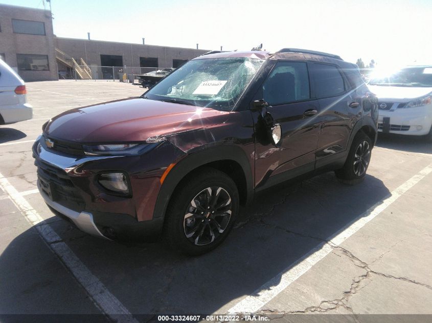 2022 CHEVROLET TRAILBLAZER LT KL79MPS25NB093612