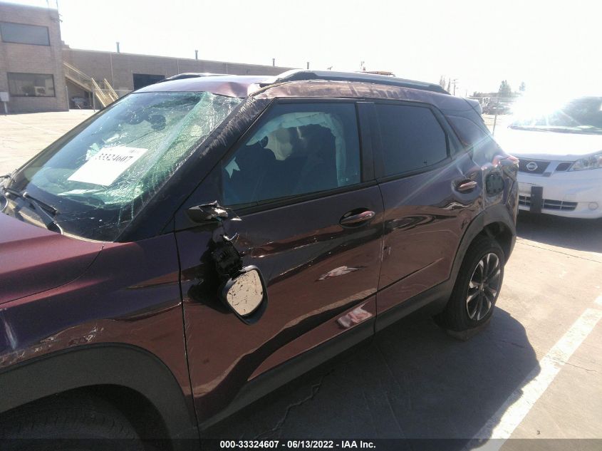 2022 CHEVROLET TRAILBLAZER LT KL79MPS25NB093612