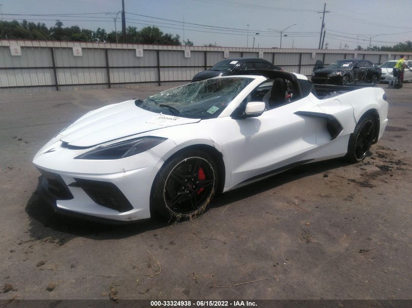 2022 CHEVROLET CORVETTE 2LT 1G1YB2D4XN5116444