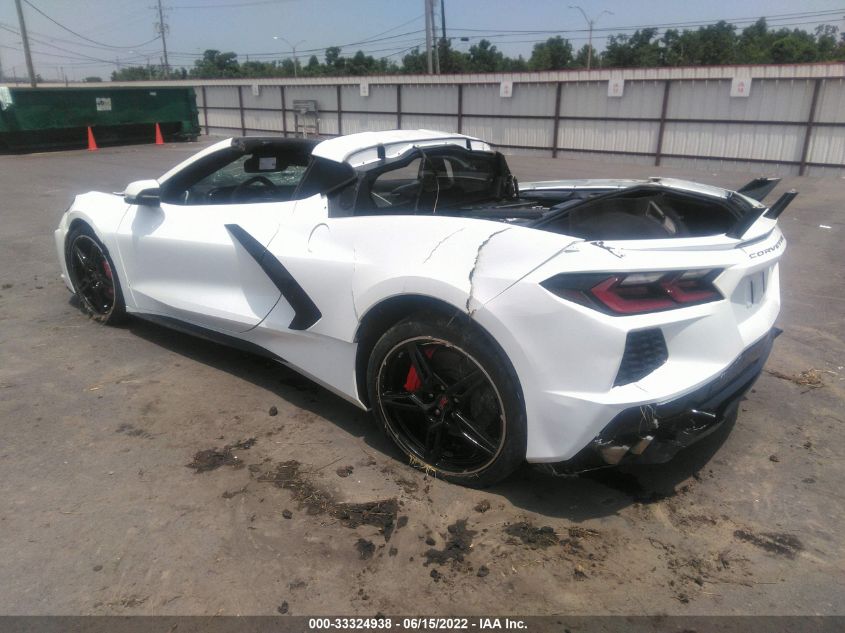 2022 CHEVROLET CORVETTE 2LT 1G1YB2D4XN5116444