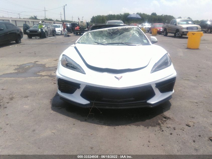 2022 CHEVROLET CORVETTE 2LT 1G1YB2D4XN5116444