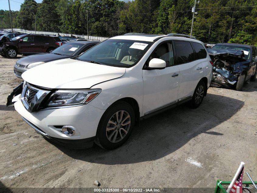 2016 NISSAN PATHFINDER SL 5N1AR2MN0GC668199