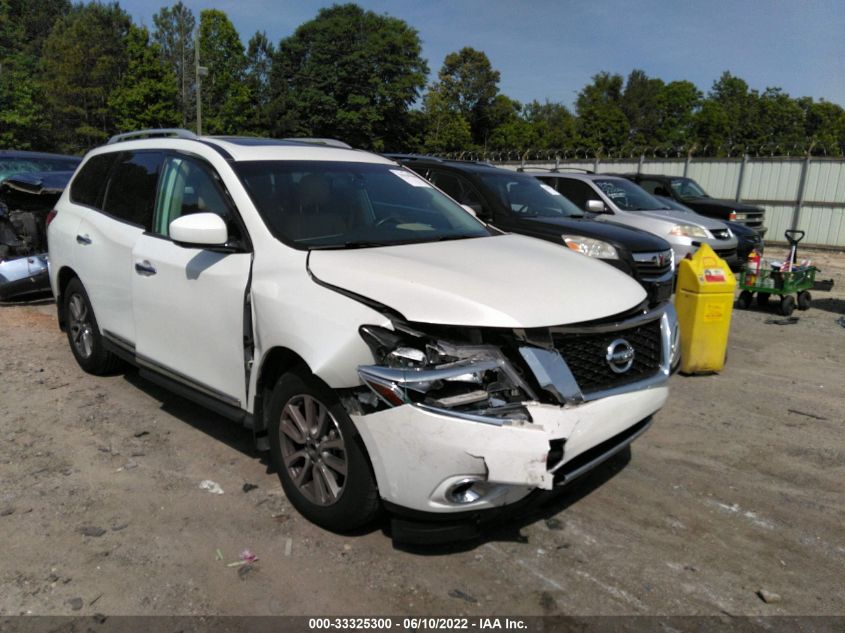 2016 NISSAN PATHFINDER SL 5N1AR2MN0GC668199