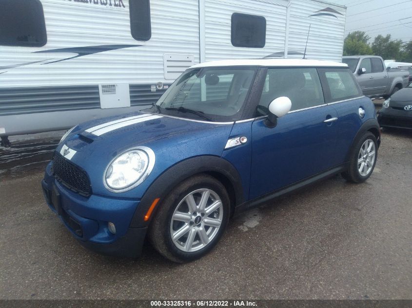 2013 MINI COOPER HARDTOP S WMWSV3C58DT395744