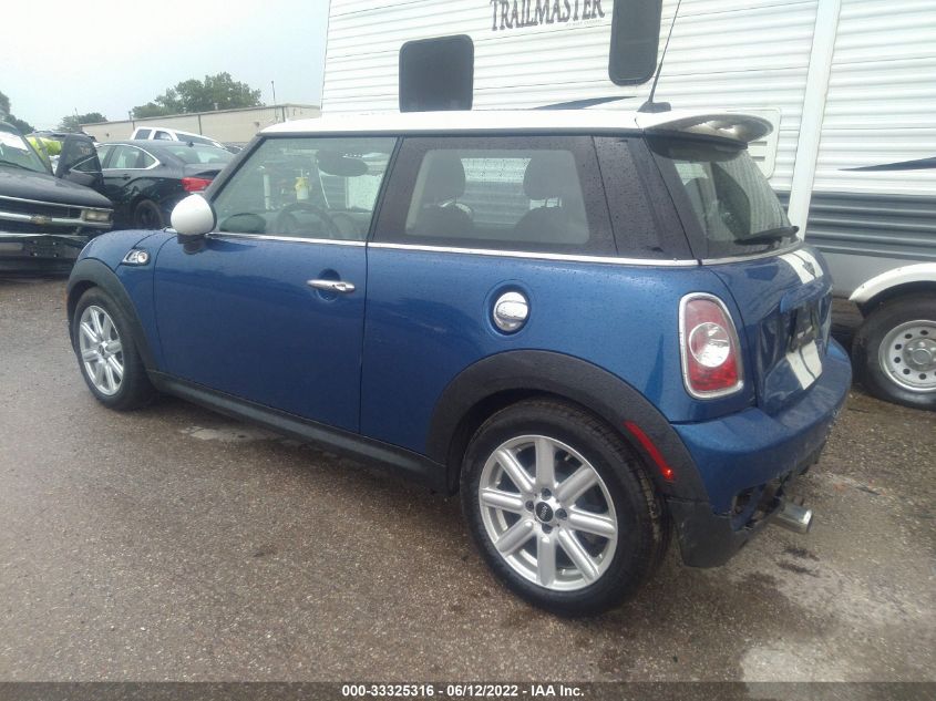 2013 MINI COOPER HARDTOP S WMWSV3C58DT395744