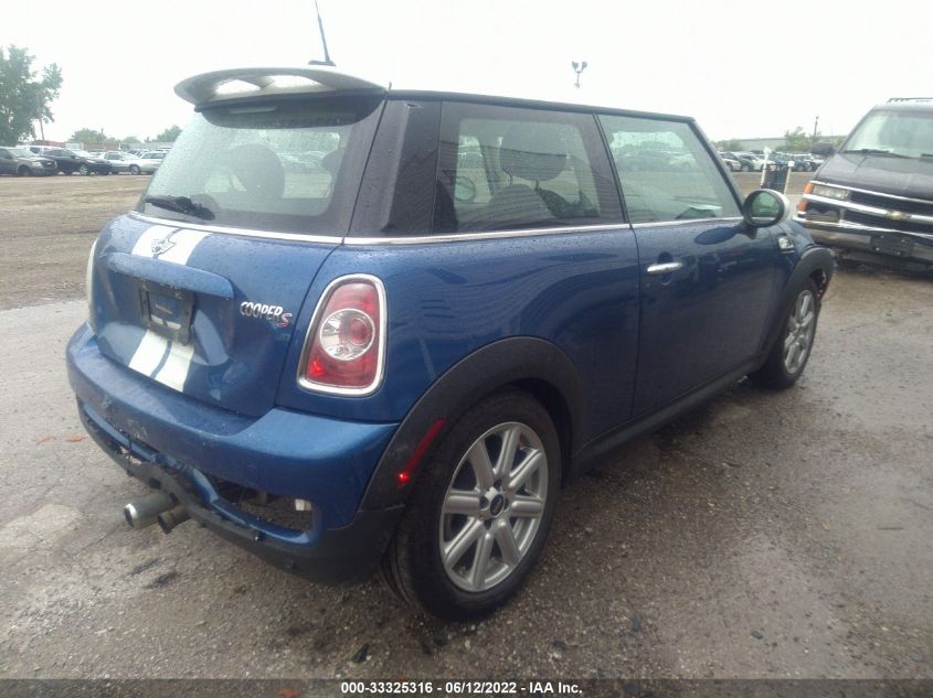 2013 MINI COOPER HARDTOP S WMWSV3C58DT395744