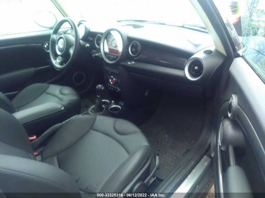 2013 MINI COOPER HARDTOP S WMWSV3C58DT395744