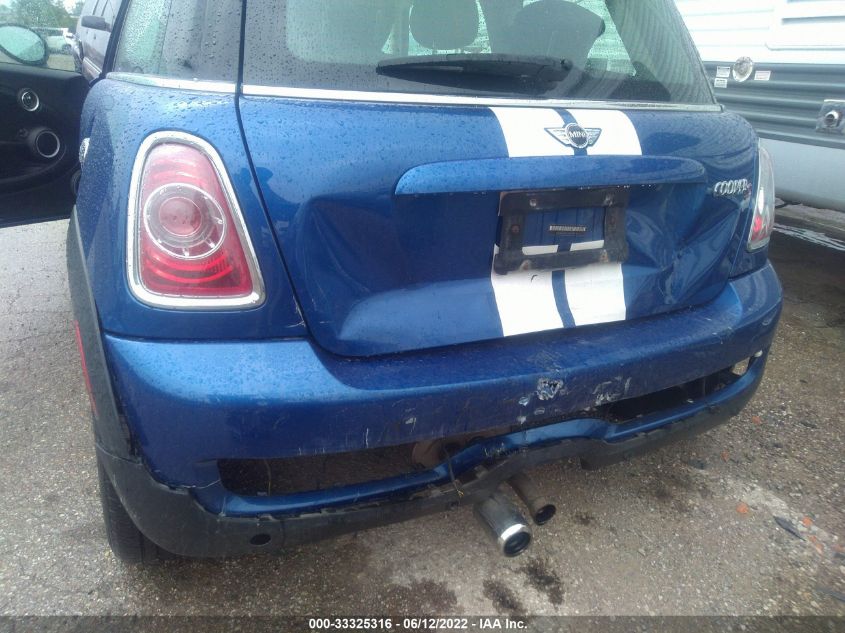 2013 MINI COOPER HARDTOP S WMWSV3C58DT395744