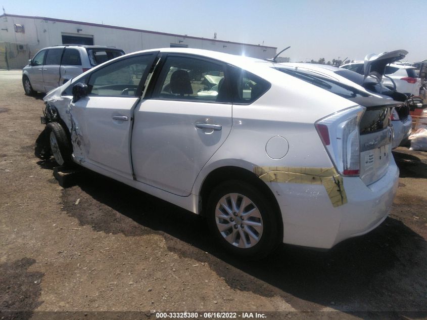 2014 TOYOTA PRIUS PLUG-IN JTDKN3DP4E3052787