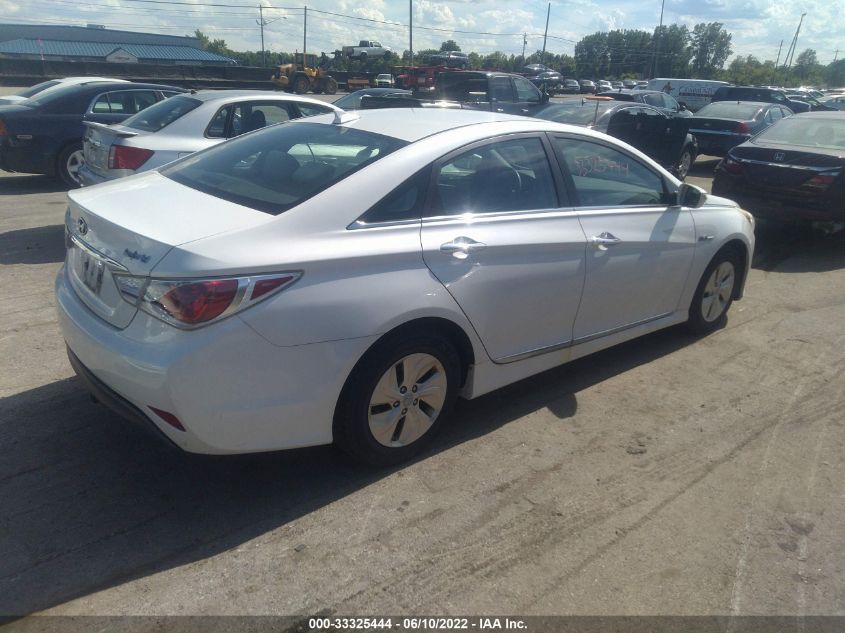 2013 HYUNDAI SONATA HYBRID KMHEC4A48DA087227
