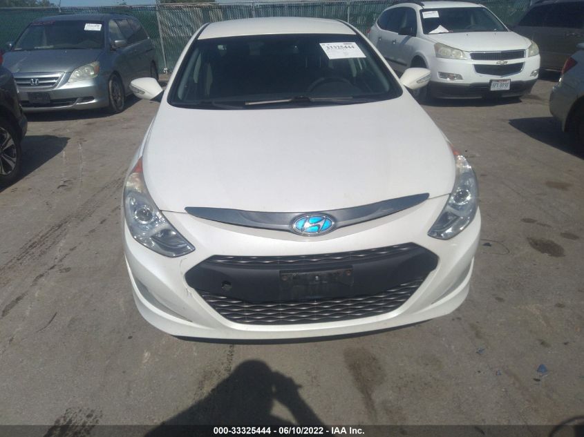 2013 HYUNDAI SONATA HYBRID KMHEC4A48DA087227