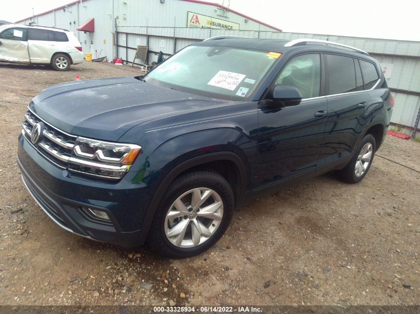 2018 VOLKSWAGEN ATLAS 3.6L V6 SE 1V2DR2CA8JC509680