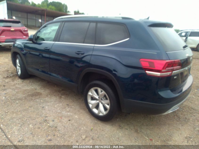 2018 VOLKSWAGEN ATLAS 3.6L V6 SE 1V2DR2CA8JC509680