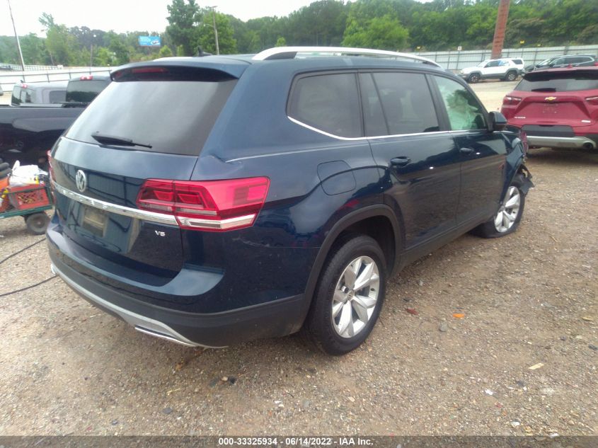 2018 VOLKSWAGEN ATLAS 3.6L V6 SE 1V2DR2CA8JC509680