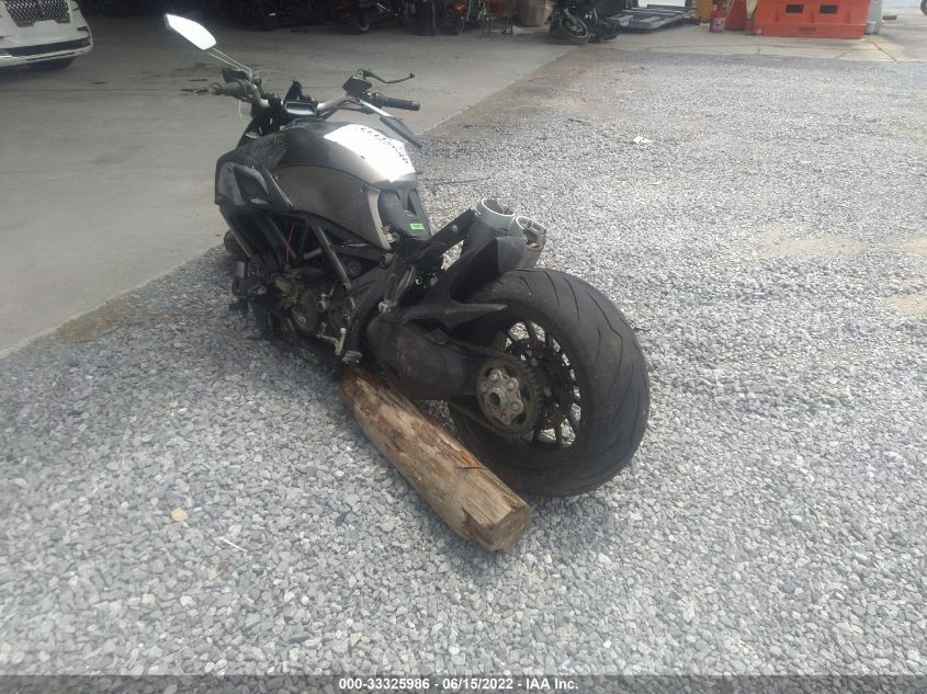 2014 DUCATI DIAVEL ZDM13BLW5EB016802