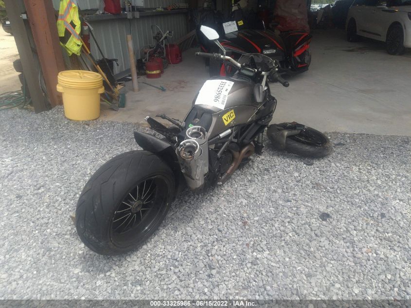 2014 DUCATI DIAVEL ZDM13BLW5EB016802