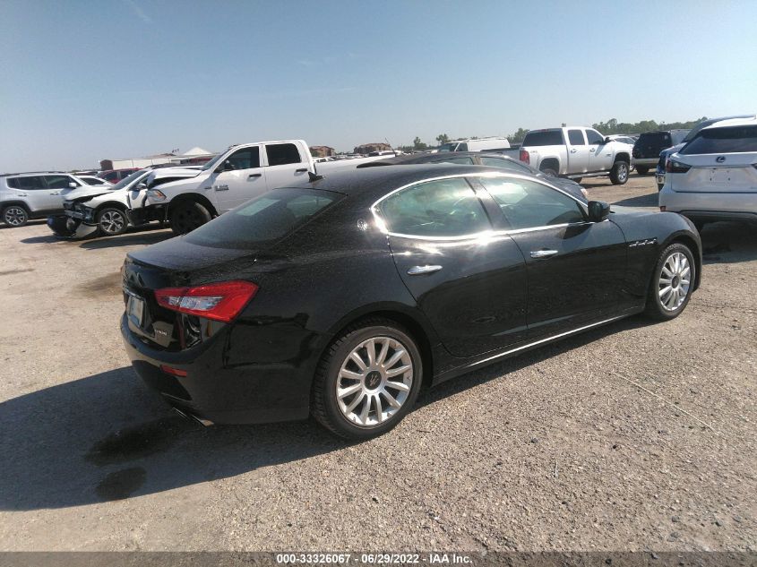 2014 MASERATI GHIBLI ZAM57XSAXE1090268