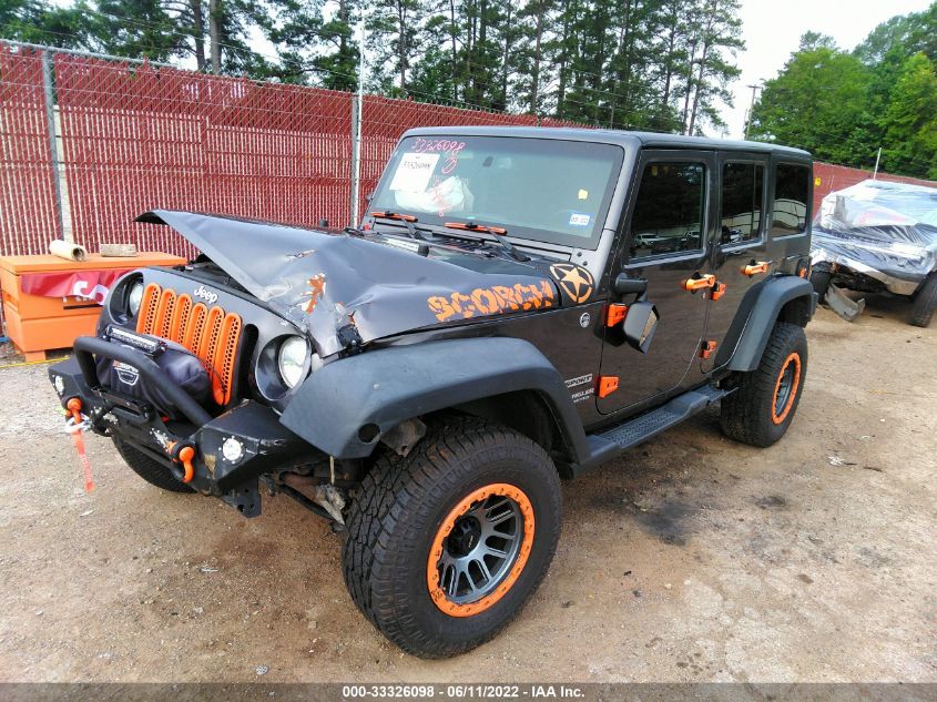 2014 JEEP WRANGLER UNLIMITED SPORT 1C4BJWDG5EL251750