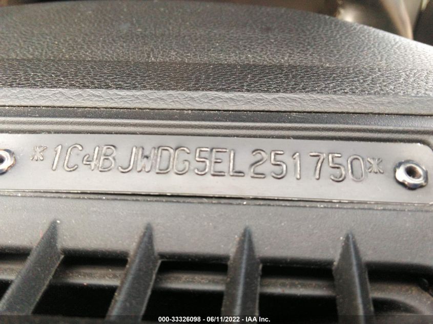 2014 JEEP WRANGLER UNLIMITED SPORT 1C4BJWDG5EL251750