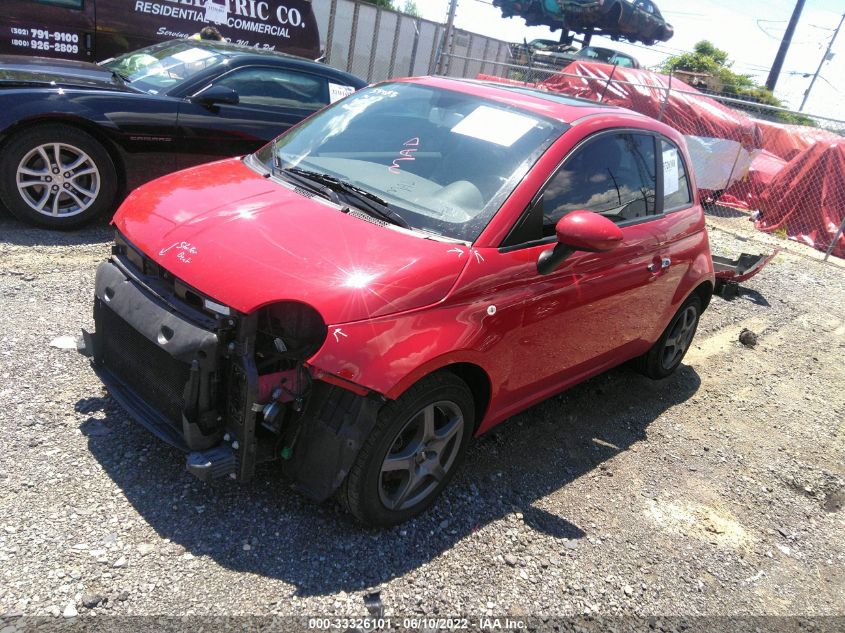 2013 FIAT 500 POP 3C3CFFARXDT512860
