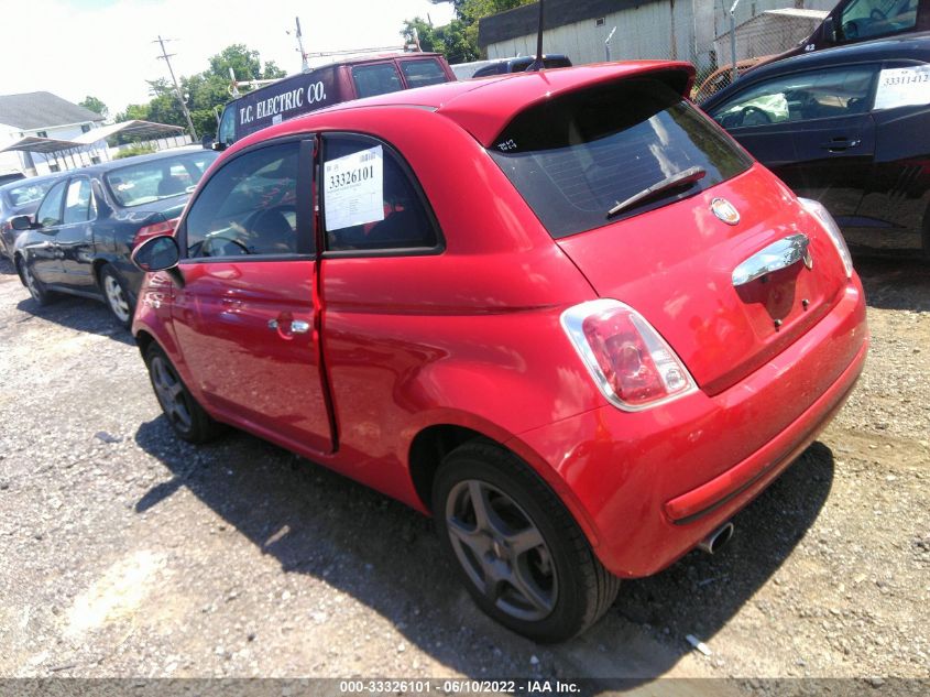 2013 FIAT 500 POP 3C3CFFARXDT512860