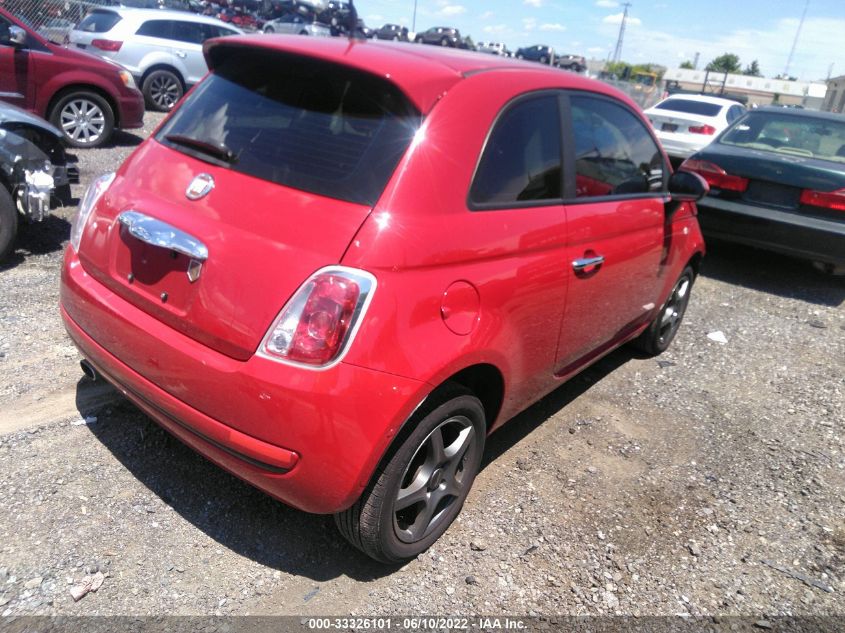 2013 FIAT 500 POP 3C3CFFARXDT512860