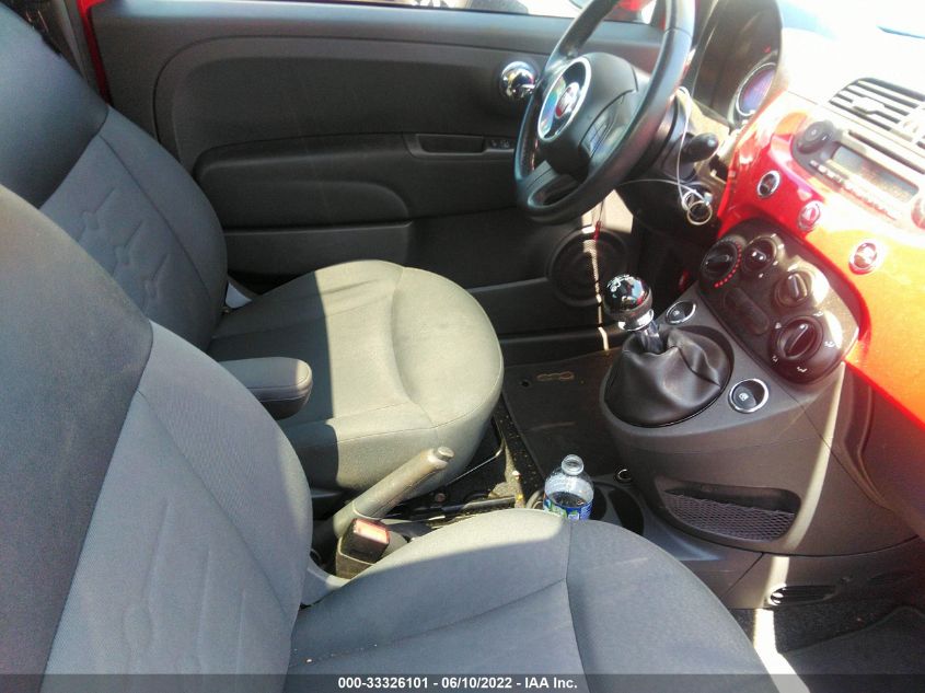 2013 FIAT 500 POP 3C3CFFARXDT512860