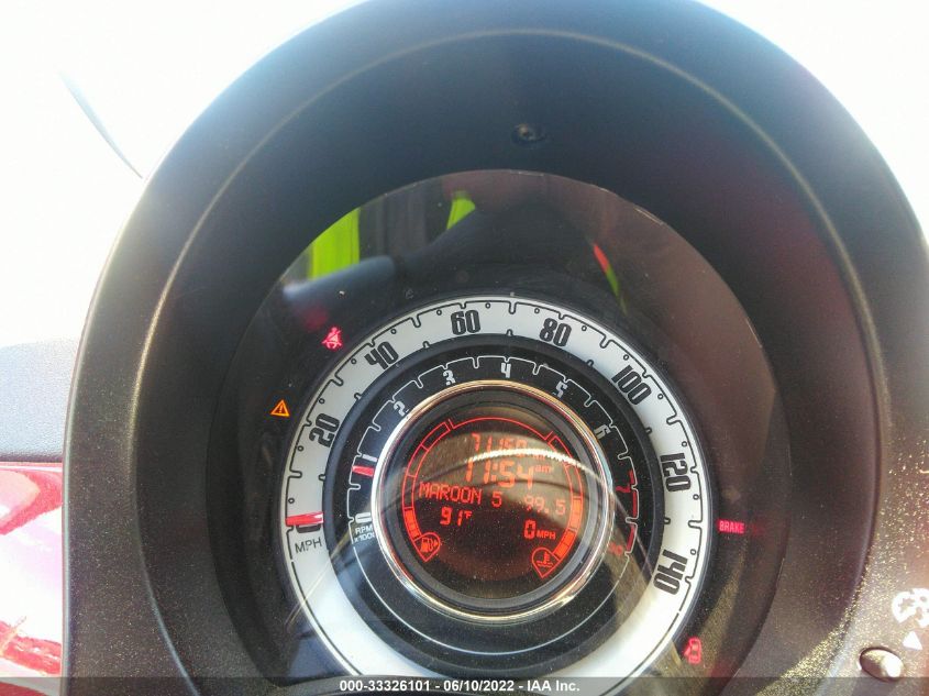 2013 FIAT 500 POP 3C3CFFARXDT512860