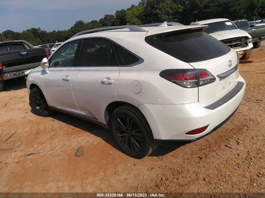 2013 LEXUS RX 350 2T2ZK1BA7DC100990