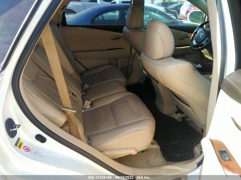 2013 LEXUS RX 350 2T2ZK1BA7DC100990