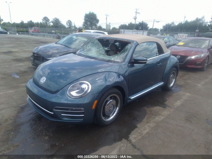 2018 VOLKSWAGEN BEETLE CONVERTIBLE S/COAST/SE 3VW5DAAT3JM503817