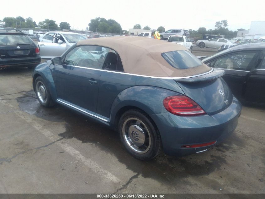 2018 VOLKSWAGEN BEETLE CONVERTIBLE S/COAST/SE 3VW5DAAT3JM503817