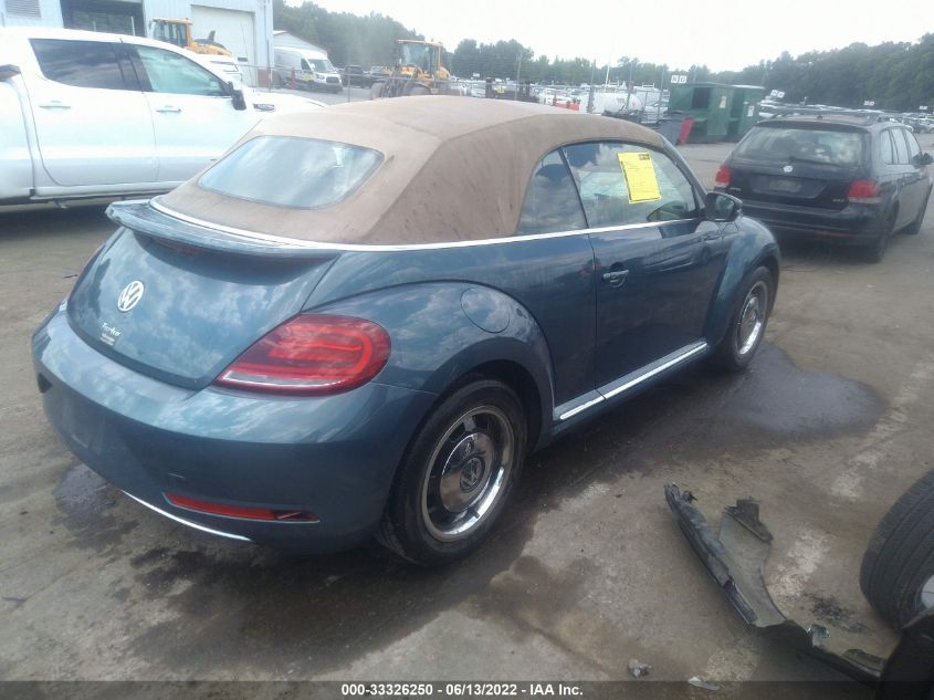 2018 VOLKSWAGEN BEETLE CONVERTIBLE S/COAST/SE 3VW5DAAT3JM503817