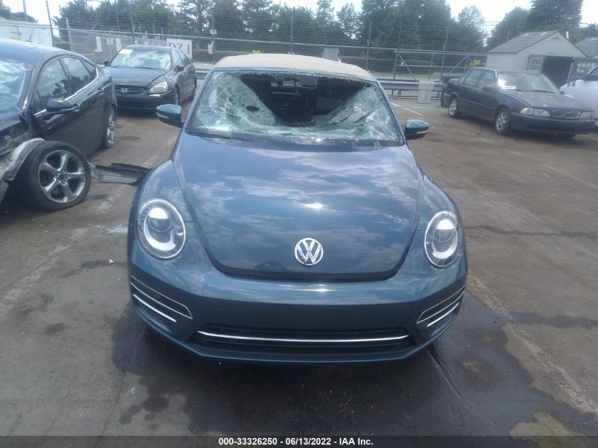 2018 VOLKSWAGEN BEETLE CONVERTIBLE S/COAST/SE 3VW5DAAT3JM503817