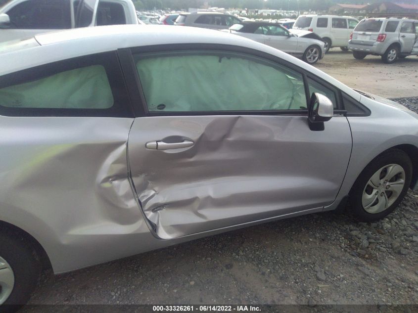 2013 HONDA CIVIC CPE LX 2HGFG3B52DH512944