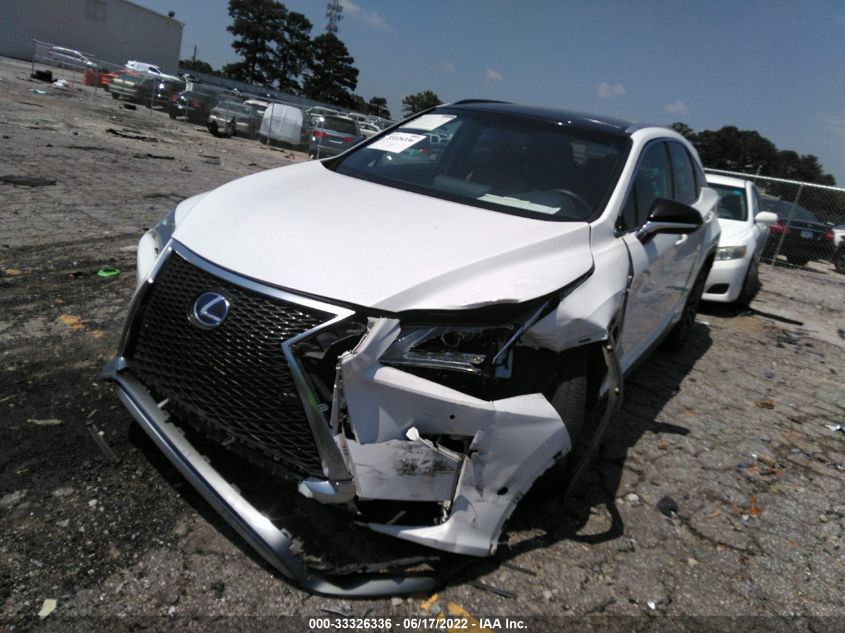 2016 LEXUS RX 450H 450H/BASE/F SPORT 2T2BGMCA5GC001222