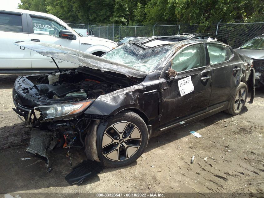 2013 KIA OPTIMA HYBRID EX KNAGM4AD3D5041515