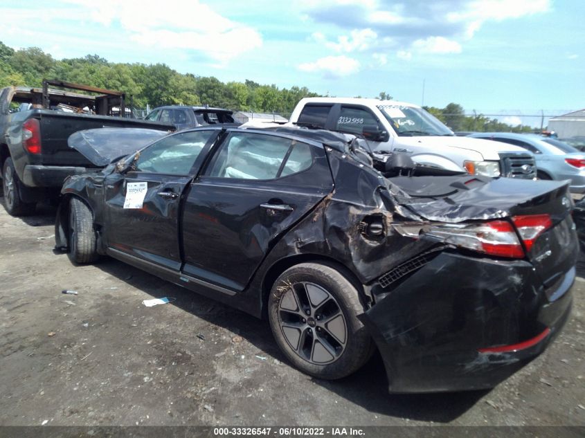 2013 KIA OPTIMA HYBRID EX KNAGM4AD3D5041515