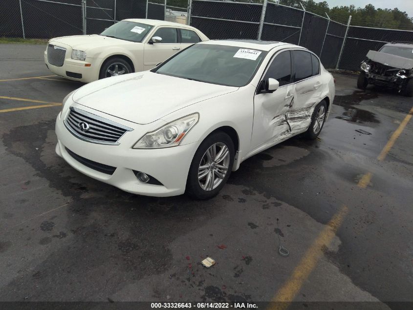 2013 INFINITI G37 SEDAN JOURNEY/SPORT JN1CV6AP7DM710589