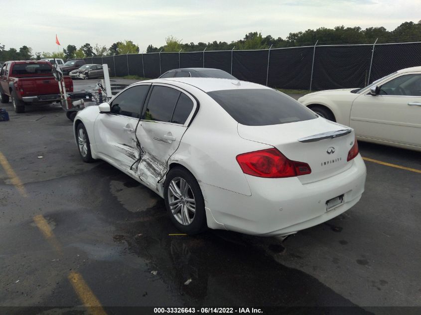 2013 INFINITI G37 SEDAN JOURNEY/SPORT JN1CV6AP7DM710589