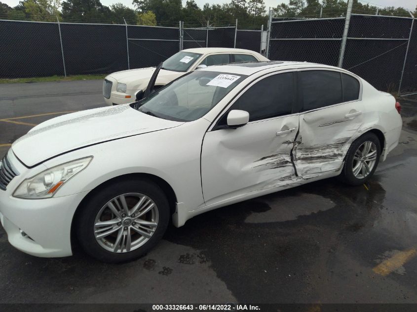 2013 INFINITI G37 SEDAN JOURNEY/SPORT JN1CV6AP7DM710589