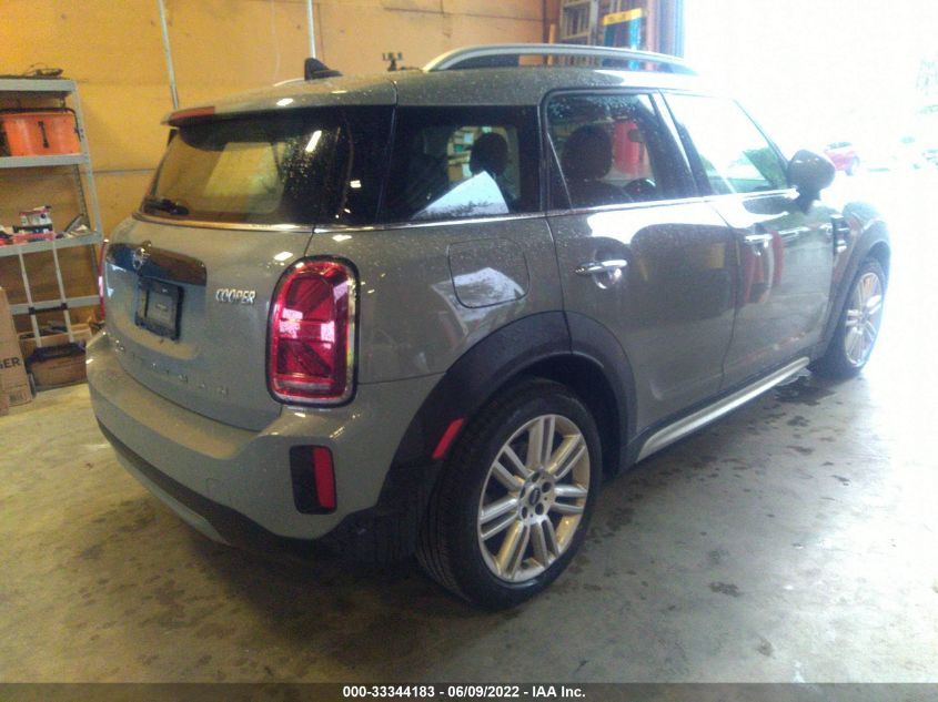 2022 MINI COUNTRYMAN COOPER WMZ23BR0XN3N65389